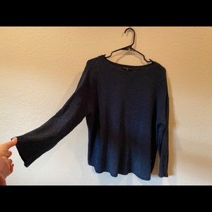 Ellen Tracy blue sweater. Size L